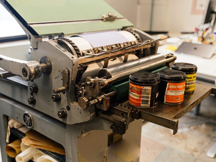 Press and ink
